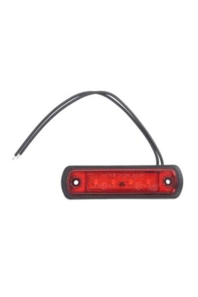 WAS Lampa Gabarit Dreapta/Stanga Rosu Led Inaltime 31mm Latime 110mm Adancime...