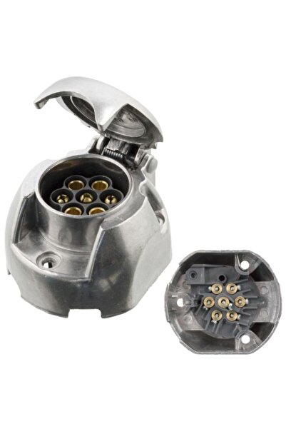 FEBI BILSTEIN Priza Plug-in Numar Pini/Mumar Pini Activi 7 12v (aluminiu