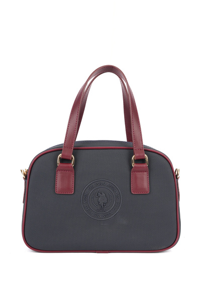 U.S. Polo Assn. Navy Blue-Claret Red Women's Messenger Bag Us26679