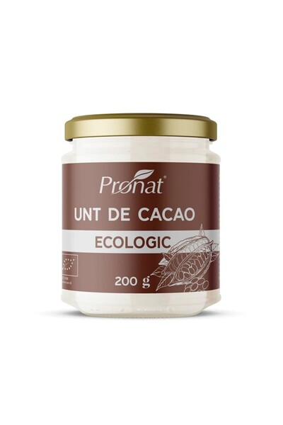Pronat Unt de cacao bio, 200g