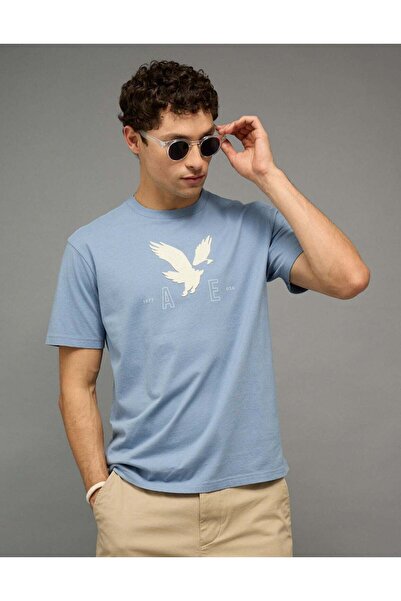 AMERICAN EAGLE AE Icon Logo Graphic T-Shirt