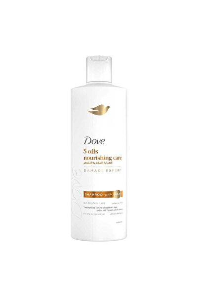 Dove Shampoo, 5 Oils Nourishing Care, 400ml