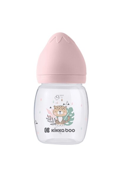 Kikka Boo PP μπιμπερό 180ml Ροζ Σαβάνα
