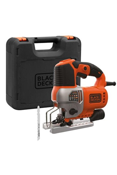 Black&Decker Black+Decker BES610K-QS 650W Pendulum Jigsaw 90 mm with Storage ...