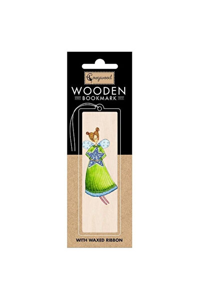 Cozywood Semn de carte lemn Wrozka multicolor 19.5x6.8cm
