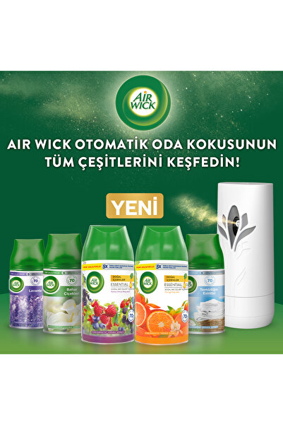 Air Wick Oda Kokusu Freshmatic Yedek Sprey Turunçgil Meyveleri, 2x250ml