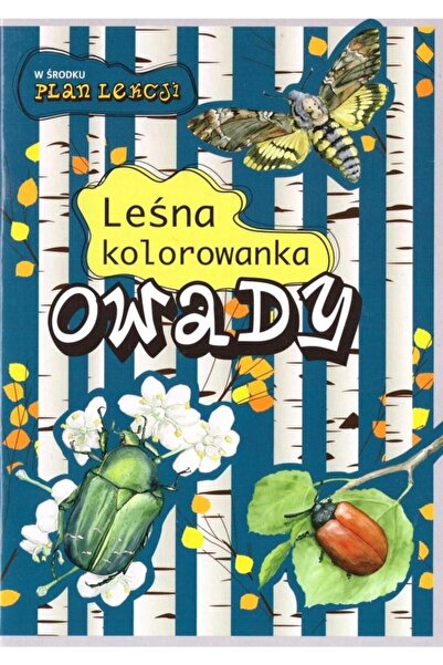 OEM Carte de colorat cu tematică forestieră. Owady, Multico, ediție în poloneză