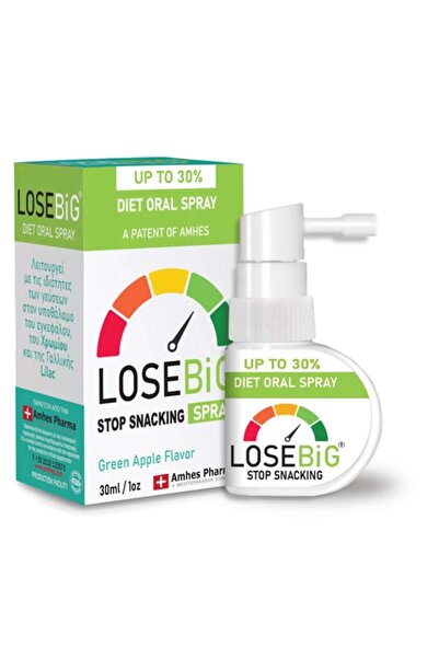 Amhes Pharma Losebig | Diet Oral Spray Stop Snacking με Γεύση Πράσινο Μήλο | ...