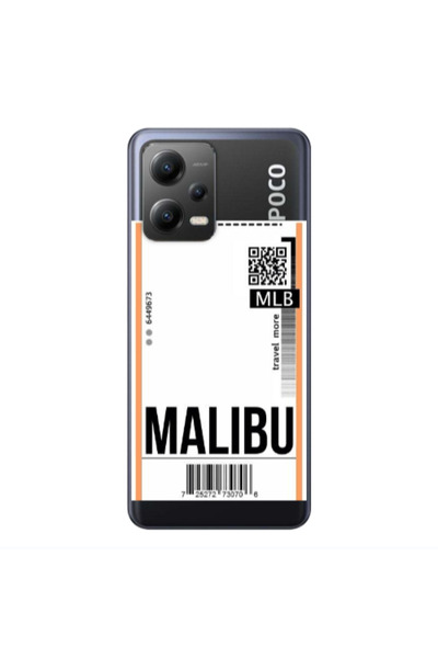 Other Xiaomi Poco X5 Malibu Travel More Transparent Silicone TPU Θήκη