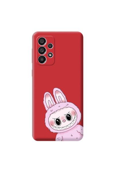Other Samsung A53 Labubu 6 Red Colored Silicone TPU Θήκη