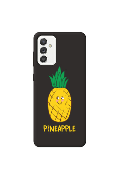 Other Samsung M13 Pineapple Black Colored Silicone TPU Θήκη