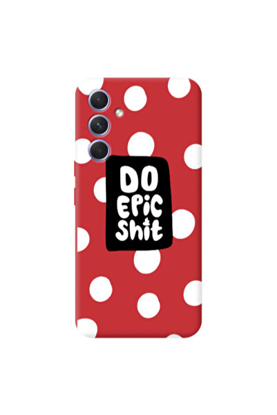 Other Samsung A26 Do Epic Shit Red Colored Silicone TPU Θήκη