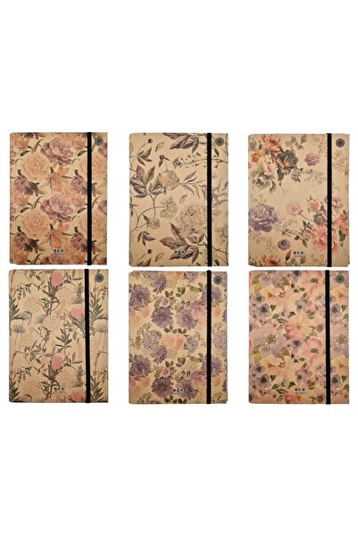 Ziemia Obiecana Dosar A4 Misty Flowers multicolor