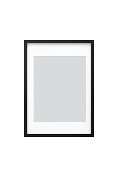 None RÖDALM Frame, black, 50x70 cm