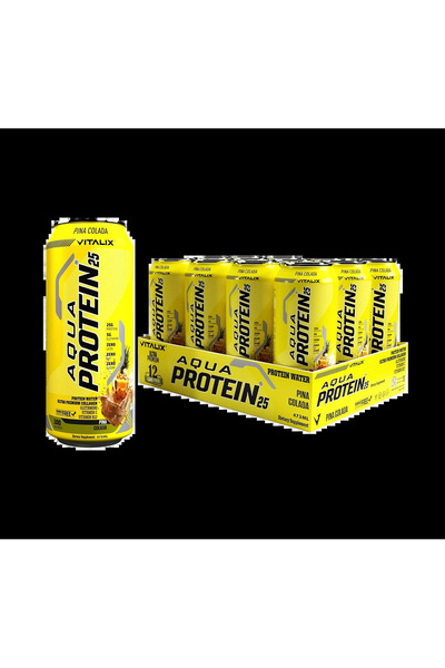 VİTALİX Aqua Protein 25 Protein Water - Pina Colada - Protein Drink