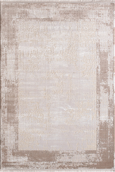Artemis Halı Davina 09776A Krem Bej Viskon Akrilik Salon Halısı 160 x 230