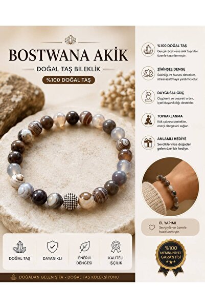 grsoyuncak Natural Stone Bracelets 8mm A+++ Plus