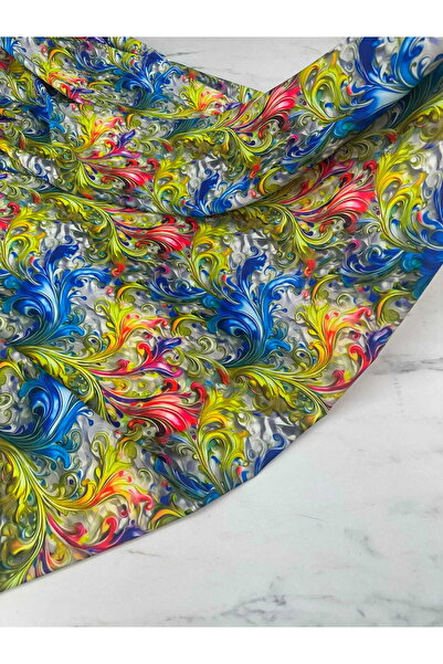 ipekkumaş Valentio Patterned Crepe Fabric