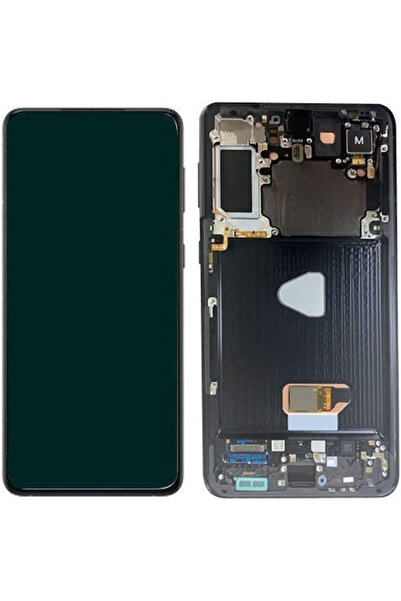 Samsung Οθόνη OLED με μηχανισμό αφής και πλαίσιο για Galaxy S21 Plus (Μαύρο) ...