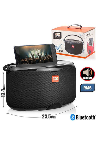 OEM Ηχείο Bluetooth Hi-Fi με Αληθινά Μπάσα, Μαύρο