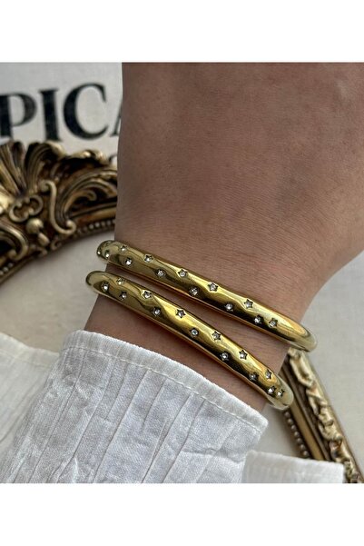 lumirajewel star duo kelepçe | çelik