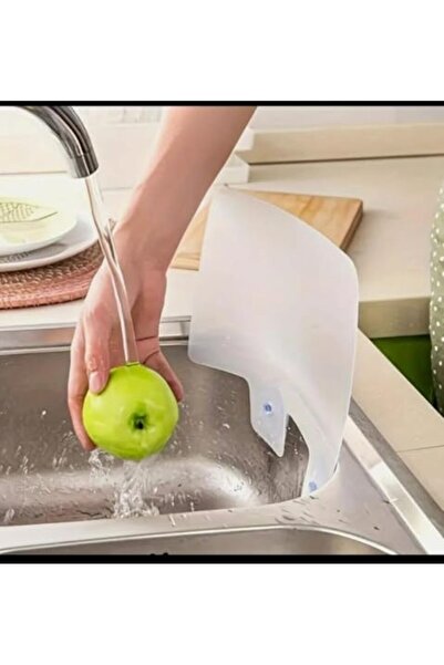 Yıldızan Albemo 2 Pieces Kitchen Sink Water Barrier Pan Oil Pot Barrier Water...
