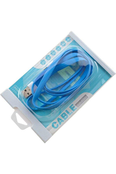 OEM Επίπεδο καλώδιο USB 2.0 σε micro USB μήκους 1.2μ, Μπλε (1018.116)