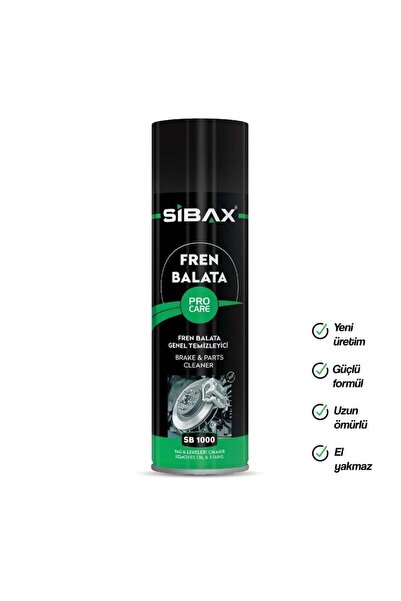 Sibax Fren Bakım ve Balata Spreyi Genel Temizleyici 500ml