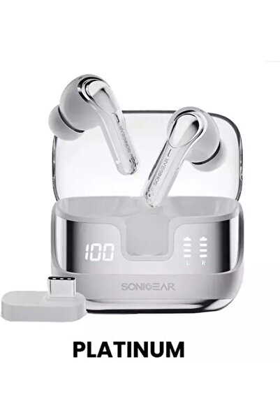 Sonic Gear Ακουστικά Bluetooth Handsfree Ενδοωτικά Διπλής Λειτουργίας με Αντο...