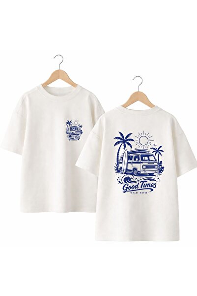 playwear Μπλουζάκι Good Times με στάμπα στην πλάτη και στο μπροστινό μέρος το...