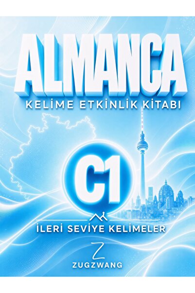 ZUGZWANG German Vocabulary Activity Book C1 Level - Advanced Level Words
