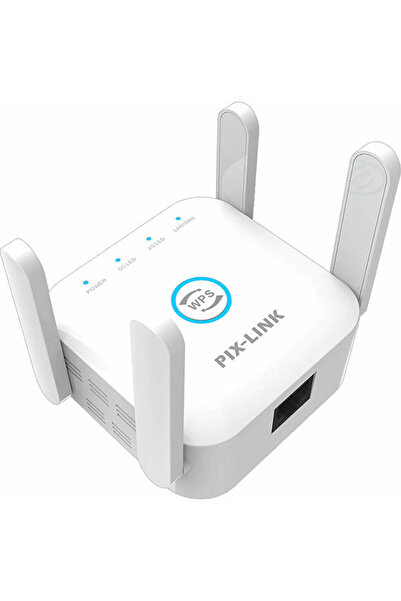 PIX Link AC24 Επεκτατής WiFi Διπλής Ζώνης (2.4 & 5GHz) 1200Mbps Λευκό