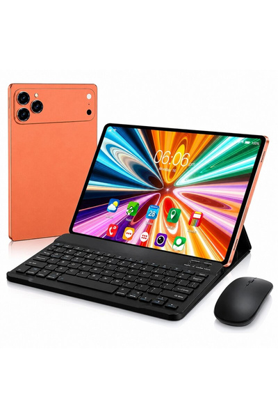 Yenimiyeni i7 Pro Max Tablet 16 GB Ram 1 TB Depolama Kablosuz Klavye Mouse Kı...