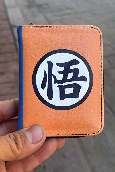 Köstebek Orange Anime Dragon Ball Z Goku Unisex Wallet