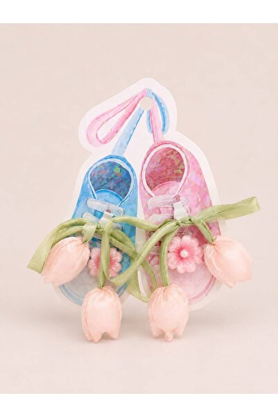 Ugly Duck Tulip+Flower Shoe Laces Charmi - Powder Std Powder