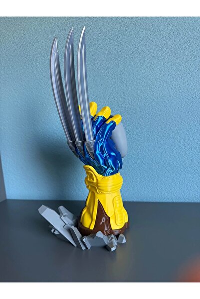 asl3d Wolverine şeklinde evrensel kol standı Xbox ve PS5 uyumlu