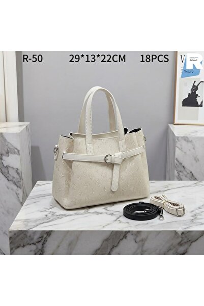 Relax for bags Classic Embossed Pattern Women's Handbag with Front Strap - St...
