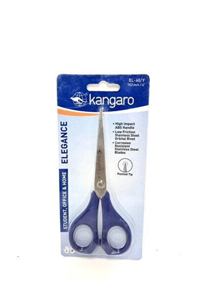 Kangaro Scissors Elegance 128 MM Dark Blue Hand-50