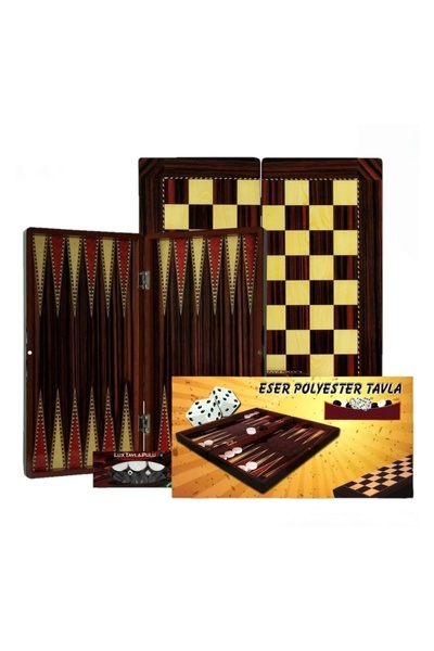 ESER Polyester Backgammon Medium Size