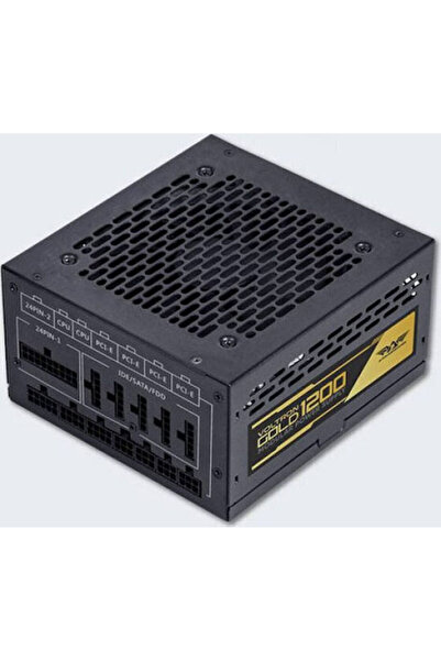 Armageddon Αρμαγκεντόν Βόλτρον 1200W Μαύρο Τροφοδοτικό Υπολογιστή Πλήρως Αρθρ...