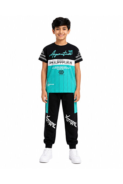 Generic Boy's Sports Suit T-Shirt and Trousers