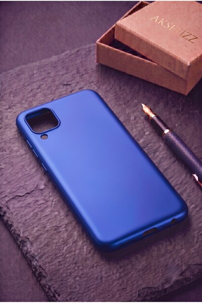 AKSEFİZZ Huawei P40 Lite Kılıf Yumuşak Sade Esnek İnce Pürüssüz Dokulu Kapak