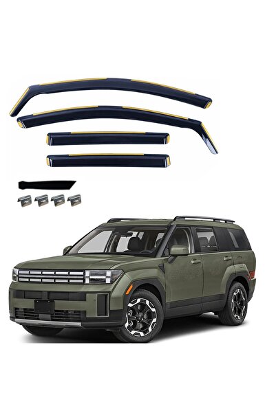 Flexzon Ανεμοθραύστες για HYUNDAI SANTA FE MX5 2024+ 4 τεμάχια. FZVETRBR0119