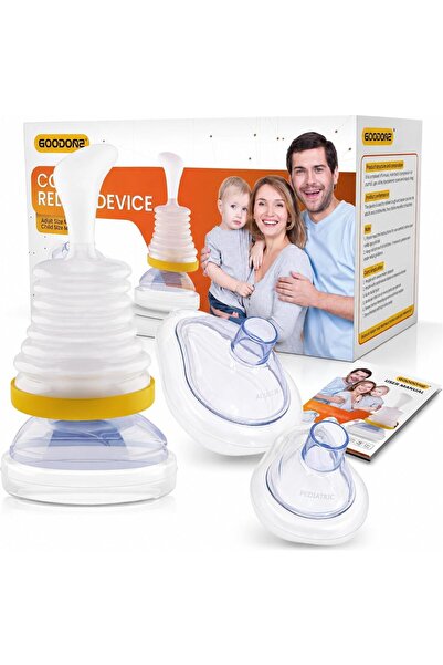 GOODONE2 Portable Suction Safety Kit for Home and Travel, 3 Mask Includes Adu...