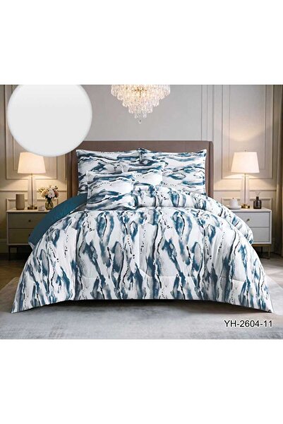 BIET ALMAFROSHAT 6-Piece Quilted Bedspread Set with a Quilted Bed Runner