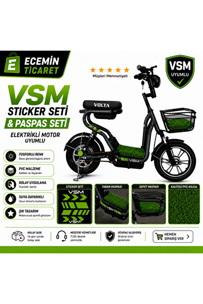Volta vsm sticker seti & paspas seti