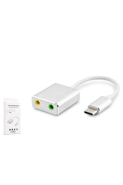Universal Hadron Hdx5256 Type C External Sound Card 7.1 White