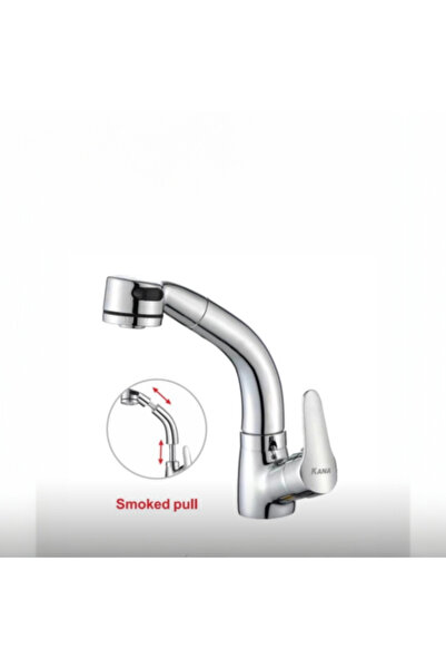 KANA Kitchen Mixer Flexible Pull-Out Movable Chrome - Kana