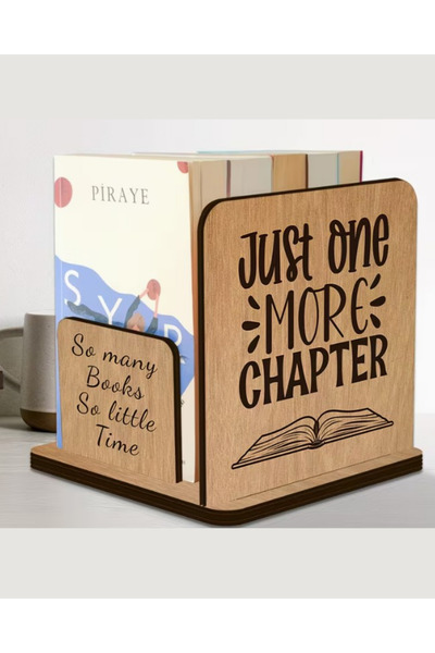 hdrlazerdizayn Wooden Book Holder