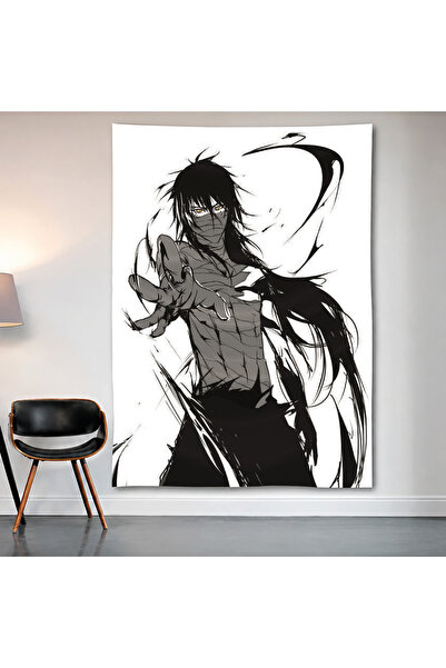 Geek Cultcha Bleach Anime Sketch Wall Cloth Wall Tapestry First Quality Satin...